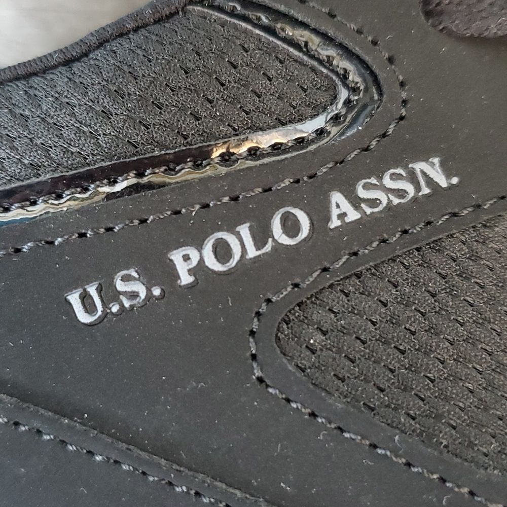 NWOB U.S. Polo Assn. NW8683 Zander Women's Black Sneakers - Size 9M - Picture 5 of 10